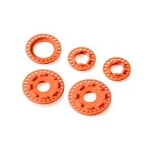 Xray composite belt pulley cover set - graphite 345800-o X345800-o