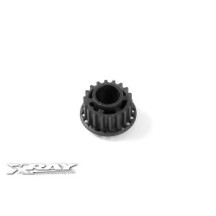 Xray composite side belt pulley 18t o8 - rear X345838