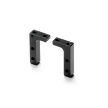 Xray alu servo mount - black - swiss 7075 t6 (2) X346201