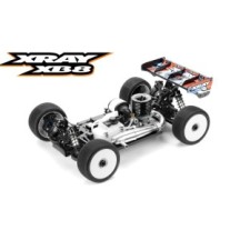 Xray xb8'25 - 1/8 luxury nitro off-road car + fx k303 combo X350020-c