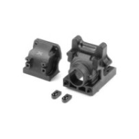Xray xb8 semi-split diff bulkhead block set front/rear - v3 X352009