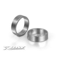 Xray xb808 alu bearing collar for 13x20 diff bearings (2) X352076