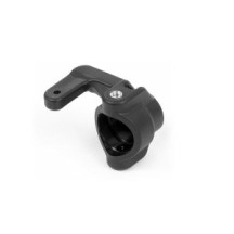 Xray xb9 composite steering block left - moulded-in alu bushing X352263