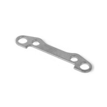 Xray xb808 steel susp. holder front laser cut hardened X352317