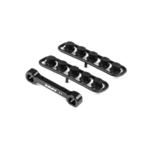 Xray gt'22 alu front lower susp. holder - front - square adj. roll-c. X352325