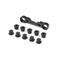 Xray xb8 alu front lower susp. holder for semi-split bulkhead - rear X352341