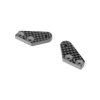 Xray xb8 carbon steering plate - 1 dot (1+1) X352366