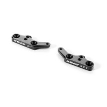 Xray gt alu steering plate 0-7 - s wiss 7075 t6 (l+r) X352376