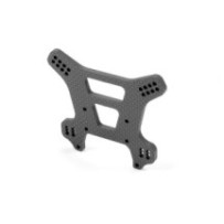 Xray xb8 graphite rear shock tower for semi-split bulkhead 4mm X353055