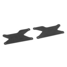 Xray xb9 graphite rear lower arm plate 1.6 mm (2) X353191
