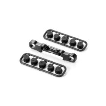 Xray xb8 alu rear lower susp. holder - rear - rr - swiss 7075 t6 X353325