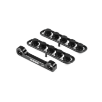 Xray gt'22 alu rear lower susp. holder - front - square adj. roll-c. X353330