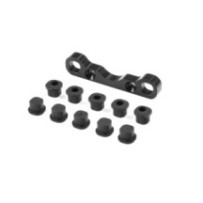 Xray xb8 alu rear lower susp. holder for semi-split bulkhead - front X353333