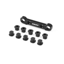 Xray xb8 alu rear lower susp. holder for semi-split bulkhead - rear X353334