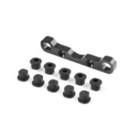 Xray xt8 alu rear lower susp. holder for semi-split bulkhead - front X353335