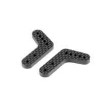 Xray gt graphite rear roll center upright plate 4mm (2) X353391