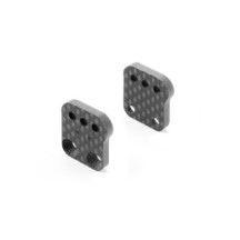 Xray graph. extension alu rear upright - 2mm lower camber link - 2 dots (1+1) X353396