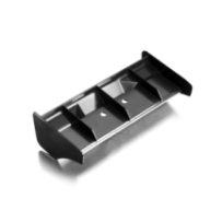 Xray rear wing - frontward - black X353514-k