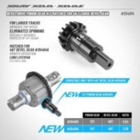Xray bevel drive pinion gear 14t - matched for 46t large bevel gear X354814