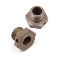Xray alu wheel axle - black coated (2) X355250