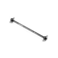 Xray front central dogbone drive shaft 80mm - hudy spring steel X355434