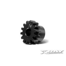Xray xb808e 14t pinion gear X355714