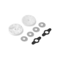 Xray 2-way flow delrin shock piston 8-h. (1.2mm) & 2-h. (1.2mm) (2) X358030