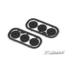 Xray xb9 shock piston set 8-hole (1.2 1.3) 10-h. (1.1mm) v3 X358032