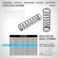 Xray rear spring 82mm - 2 dots (2) X358342