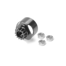 Xray 3bb clutch bell 14t - lightweight + 3x ball-bearing X358414-l