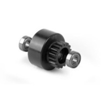 Xray xb808 clutch bell 17t with oversized 5x12x4mm ball-bearings X358527