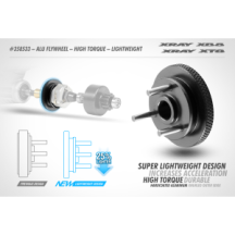 Xray flywheel - high torque - lightweight X358533