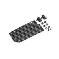 Xray graphite 125cc fuel tank guard X358660