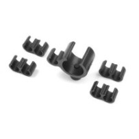 Xray fuel filter mount & tubing holders X358930