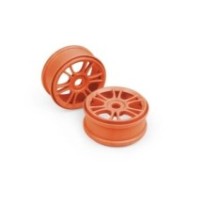 Xray wheels starburst orange (4) X359806