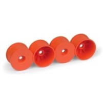 Xray truggy wheels aerodisk orange (4) X359836