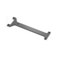 Xray graphite front upper deck 2.0mm X361166