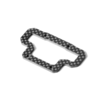 Xray xb4'20 graphite center upper deck 2mm X361176