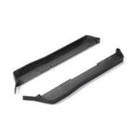 Xray composite chassis side guards l+r - narrow front - v2 - graphite X361277-g