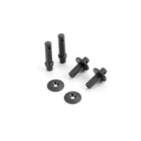 Xray body mount battery mount & wing shim (2) X361320
