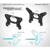 Xray alu shock tower front 3.0mm - swiss 7075 t6 X362085