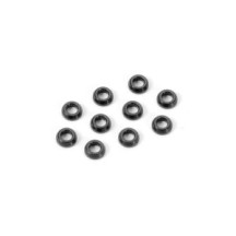 Xray alu conical shim 3x6x2.0mm - black (10) X362280-k