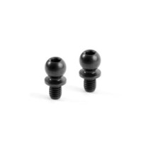 Xray ball end 4.9mm with thread 4mm(2) - replacement for 302652 X362648