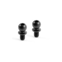 Xray ball end 4.9mm with thread 4mm(2) - replacement for 302652 X362648