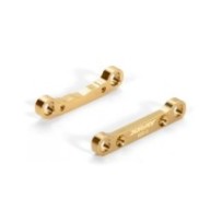 Xray brass rear lower suspension holder set +2 - rr+rf X363313