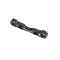 Xray alu lower susp. holder wide for horizontal split bulkhead (hs) - rear-front X363317