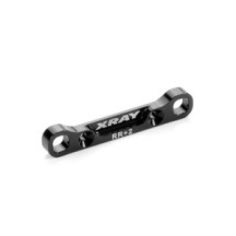 Xray alu rear lower susp. holder +2 - rear - 7075 t6 (5mm) X363321