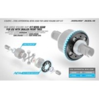 Xray steel differential bevel gear for large volume diff 41t X364941