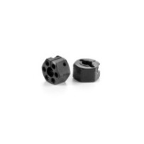 Xray alu wheel hub 12mm - offset +3mm" (2) X365358
