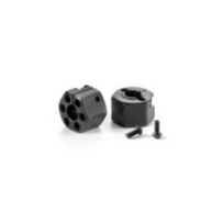 Xray alu wheel hub 12mm - offset "+"+3.75mm" (2) X365359